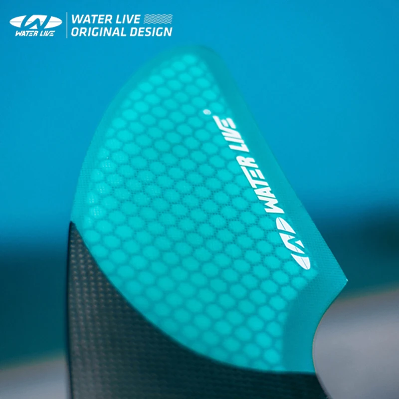 WATERLIVE Professional Tail Rudder 2 Styles Competition/Cruise Paddle Board Tail Fin Carbon Fibre Sup Surfboard Accessories