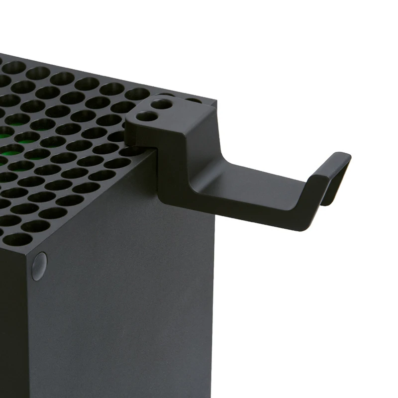 حامل حامل مثبت على الحائط لسماعات الرأس لوحدة التحكم Xbox Series X، يدعم ملحقات ألعاب لوحة الألعاب