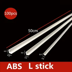 ABS tube rod L rod building model materials diy model making