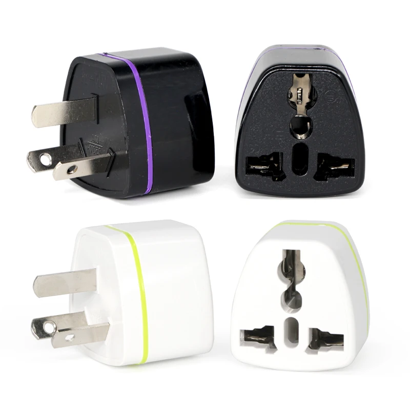 EU US UK To AU Power Plug Adapters Australia New Zealand Argentina Travel Adapter Electrical Plug Converter AC 250V Wall Socket