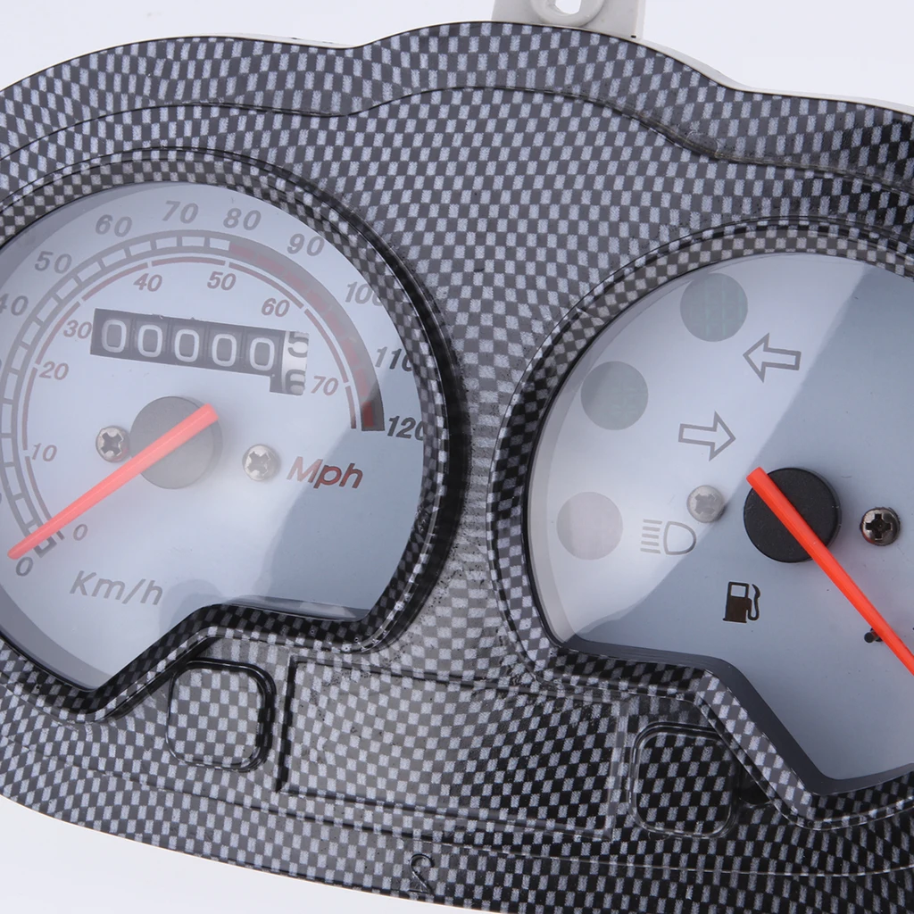 Scooter Speedometer Dash Instrument Gas Gauge Battery Level Gauge for ATV Quad Moped B05, B08 Scooter Motorcycle 50cc 80cc 125cc
