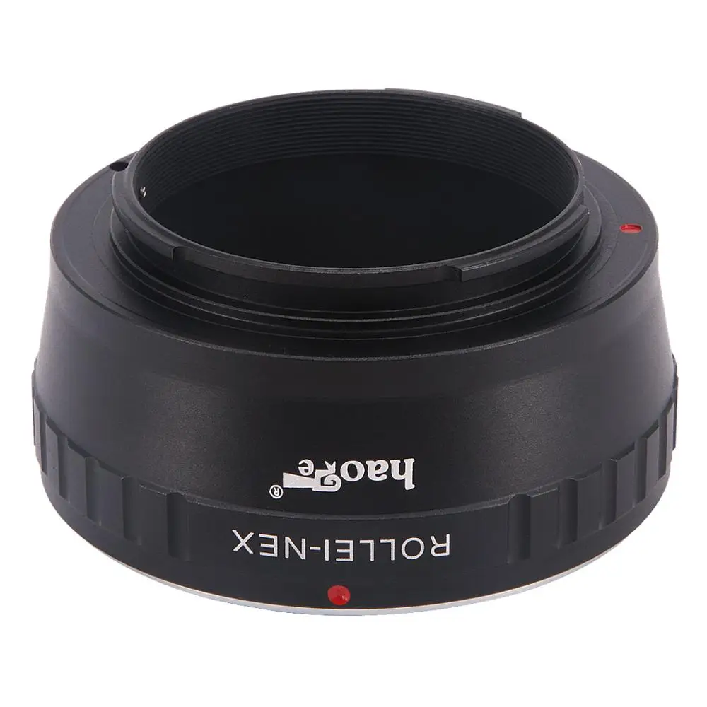Haoge-수동 렌즈 마운트 어댑터, Rollei 35 SL35 QBM 용, 퀵 베이요넷 마운트 렌즈-소니 E 마운트 NEX 카메라용