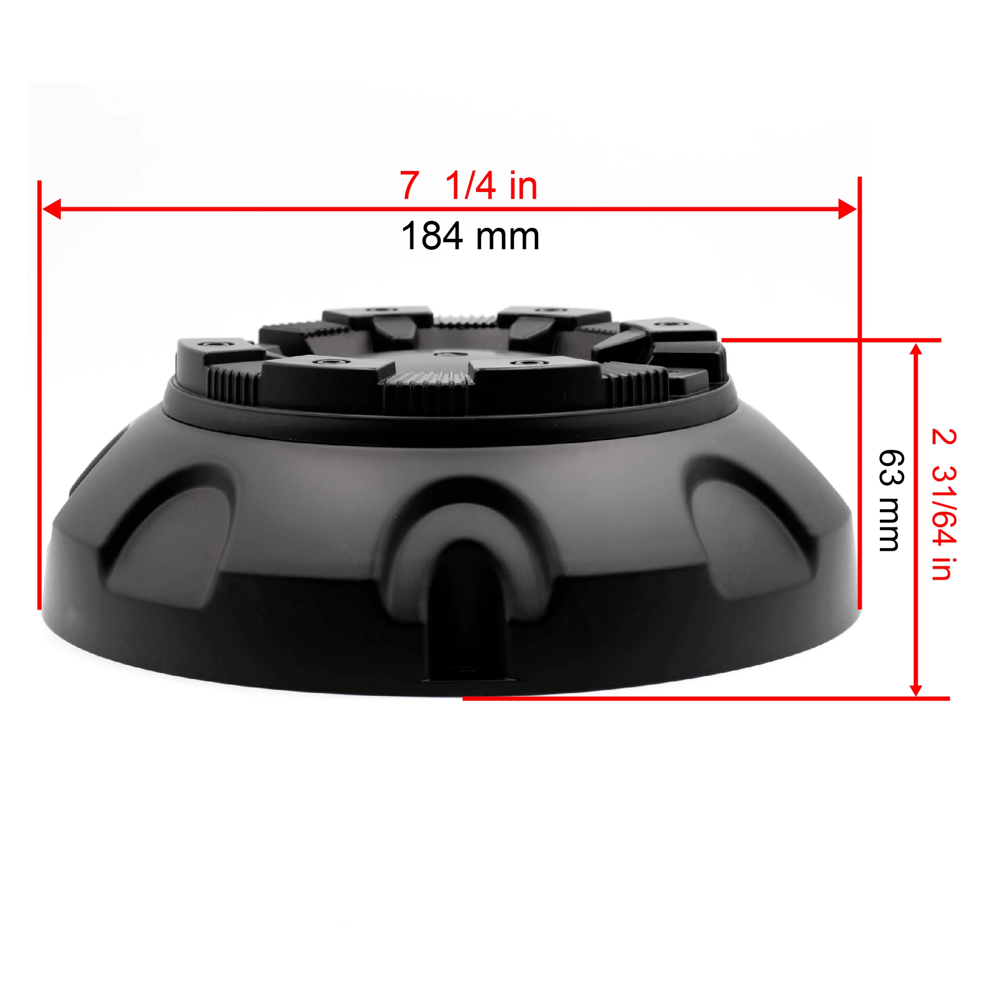 4pcs 184mm Wheel Hub Cap Round shape Car Accessories For C-816S-1 Rim Cover Hubcap Dust-proof Styling  Modification