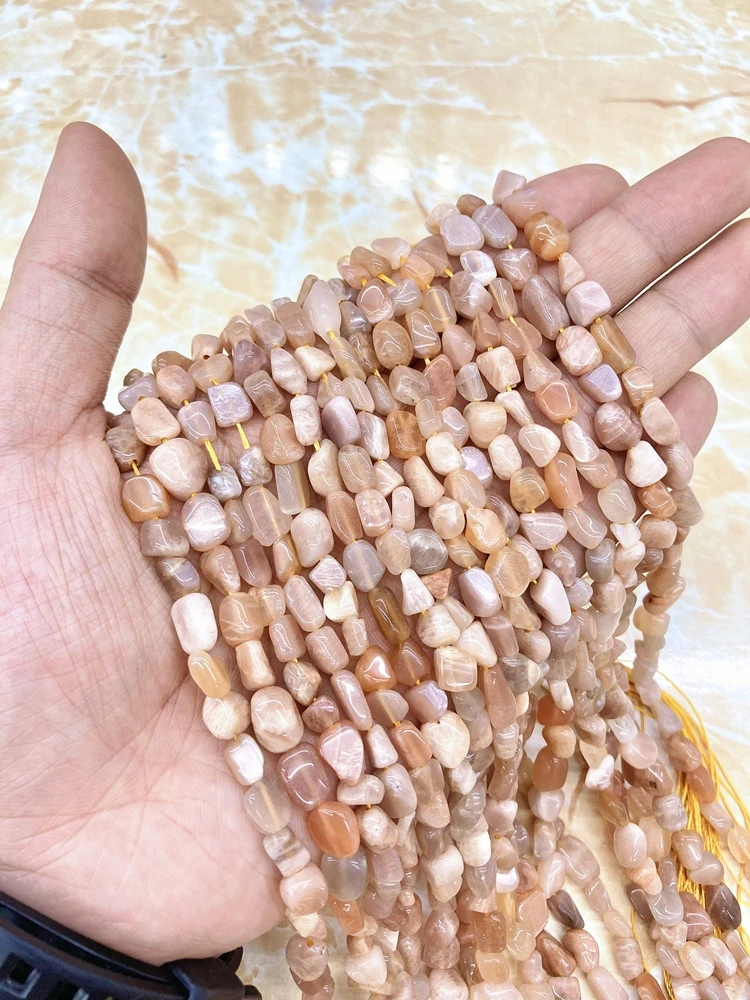6-8mm Irregular Natural Amethyst Garnet Kunzite Labradorite Rose Quartz Chip Stone Beads For Jewelry Making Bracelets Necklace