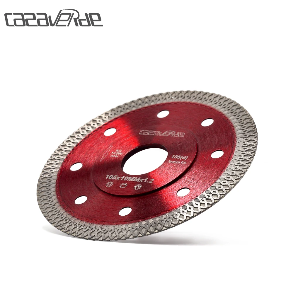Envío Gratis DC-SXSB01 hoja de sierra de diamante de 105mm de 4 pulgadas para cortar porcelana y hoja de corte de azulejos cerámicos