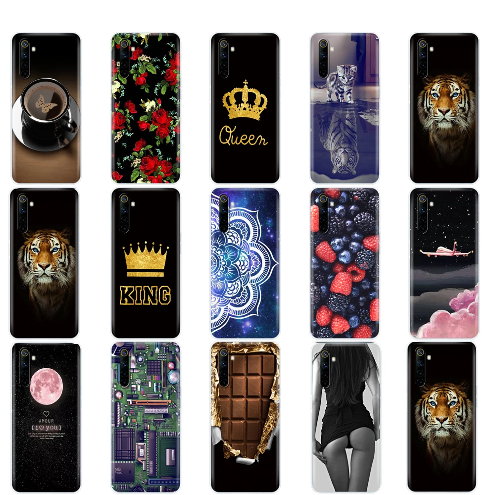 For Realme 6 Case Realme 6 Pro Case Realme 6s Case Silicon Soft TPU Back Phone Cover For OPPO Realme6 6Pro Realme6Pro Case Shell