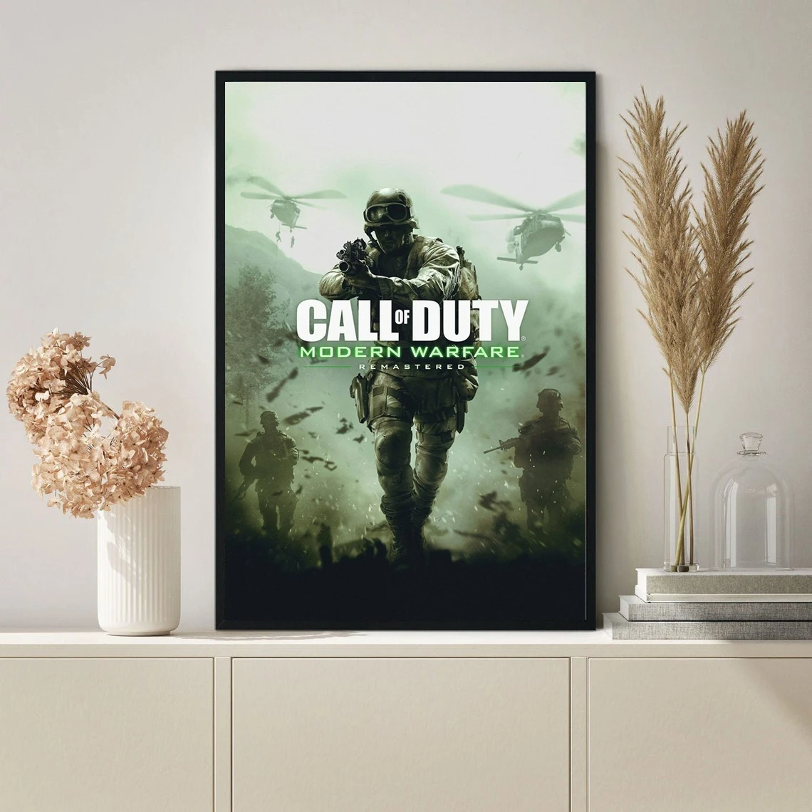 Call of Duty Modern Warfare Game Poster Wall Painting Home Decoration (No Frame)