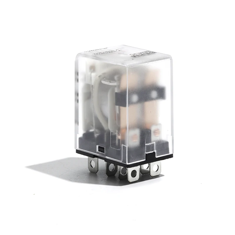 BEML2C Intermediate Relay Socket DC12V/DC24V/AC110V/AC220V Coil Power Relay 8Pin Mini Intermediate Electromagnetic Relay