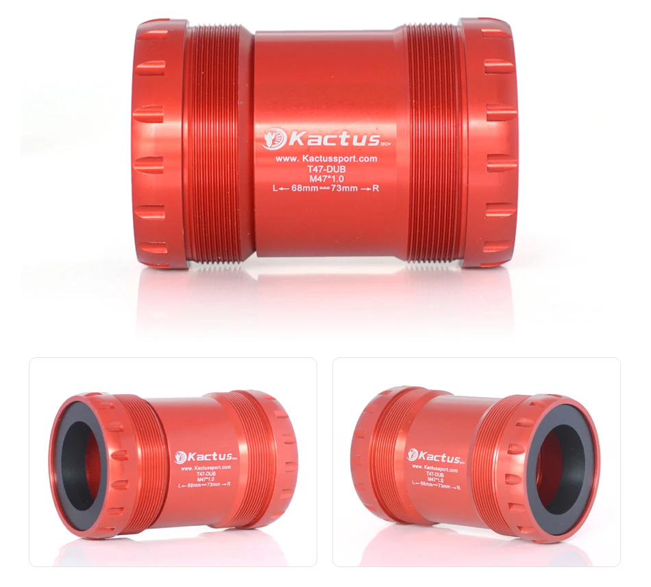 Keramik-Innenlagergehäuse, Breite 68/73 mm, T47-24/30 mm/DUB, alle Serien mit Gewinde, passend für Shimano/SRAM/SRAM-DUB Fahrradkurbelgarnituren – Detail 16