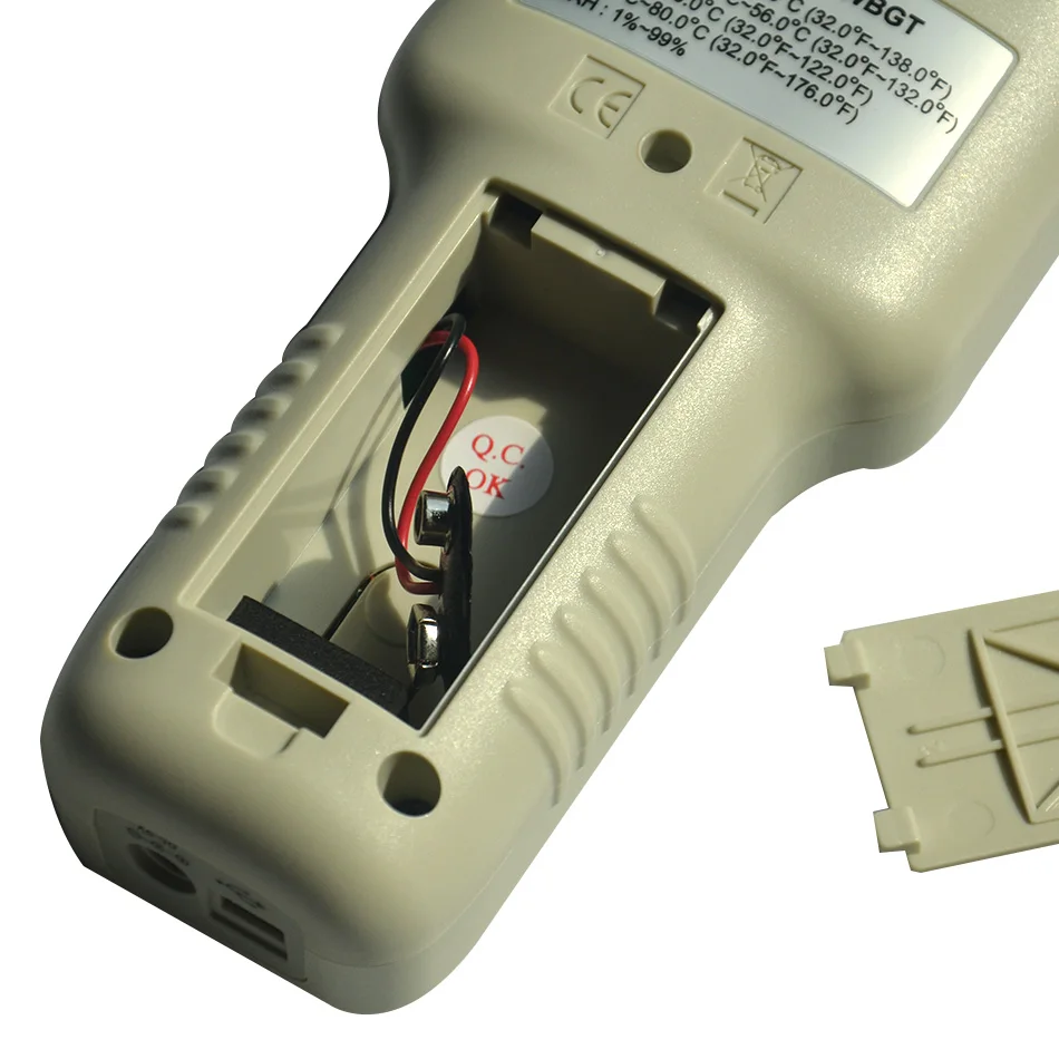 TM188D ใหม่ Professional คุณภาพสูงความถูกต้องความร้อน WBGT Meter Quick-Response จอแสดงผล LCD อุณหภูมิความชื้น
