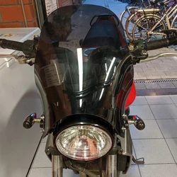 가와사키 Z900RS Z 900 RS W800 W650 W 800 650 ZR7 ZR-7 750 ER5 ER-5 ER 500 트위스터 스크린, 앞 유리 회색