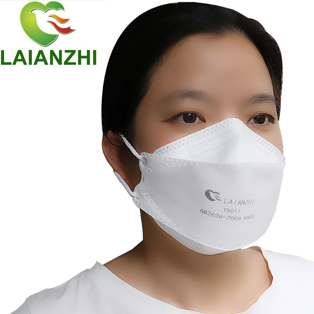 LAIANZHI KN95 FFP2 Fish Mask  Face Masks CE Protective Mask PM2.5 Hygiene Mask High Quality  Sport Mask Respirator Mask Mouth