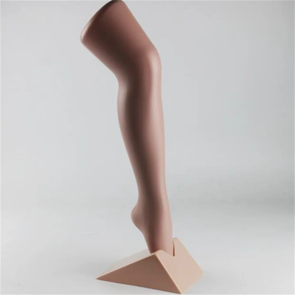 Plastic Mannequin Leg for Children, Transparent Foot Mode, Display Props, Lovely Tights, Display Props, D525, 56cm, 1Pair