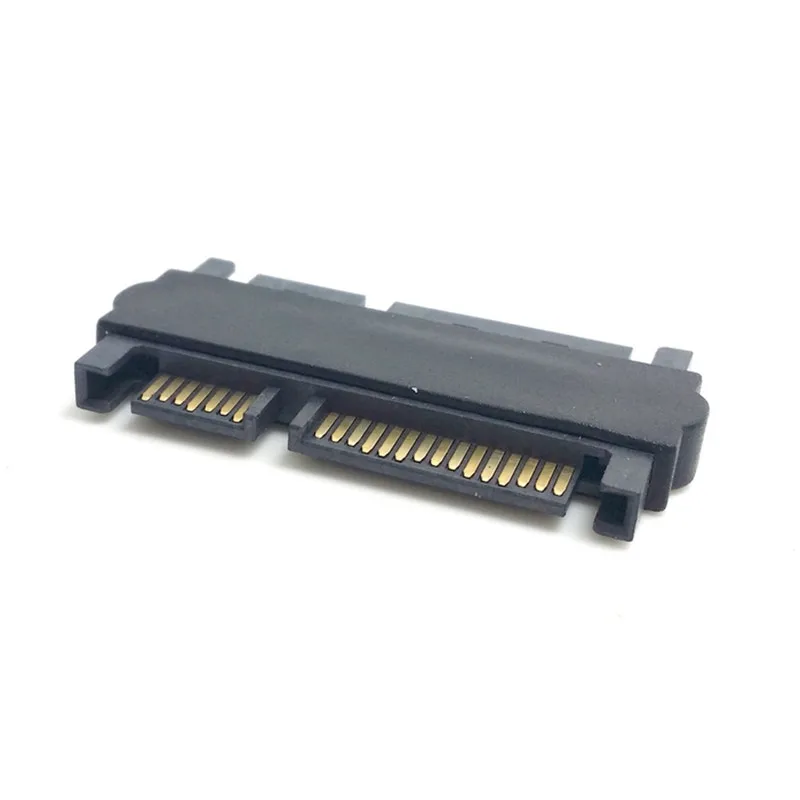 SATA Male to SATA Male Adapter Converter 22Pin Sata With 7pin+15pin FeMale to Male SATA Power Data Cable