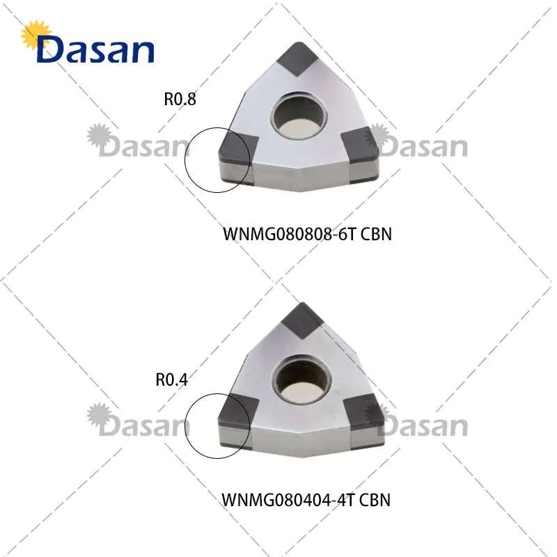 

1 шт. новая CBN вставка WNMG080404 WNMG080408 6T кубический нитрид бора токарный станок с ЧПУ инструмент для чугунной легированной стали