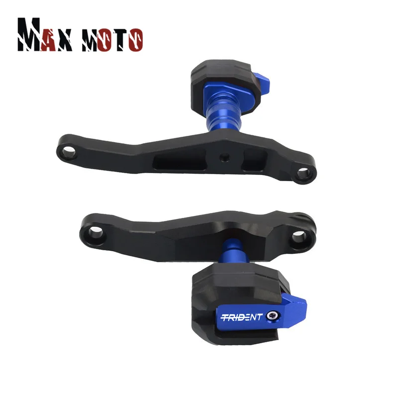 High Quality For Trident 660 Trident660 2021 2022 Motorcycle Falling Protection Frame Slider Fairing Guard Crash Pad Protector