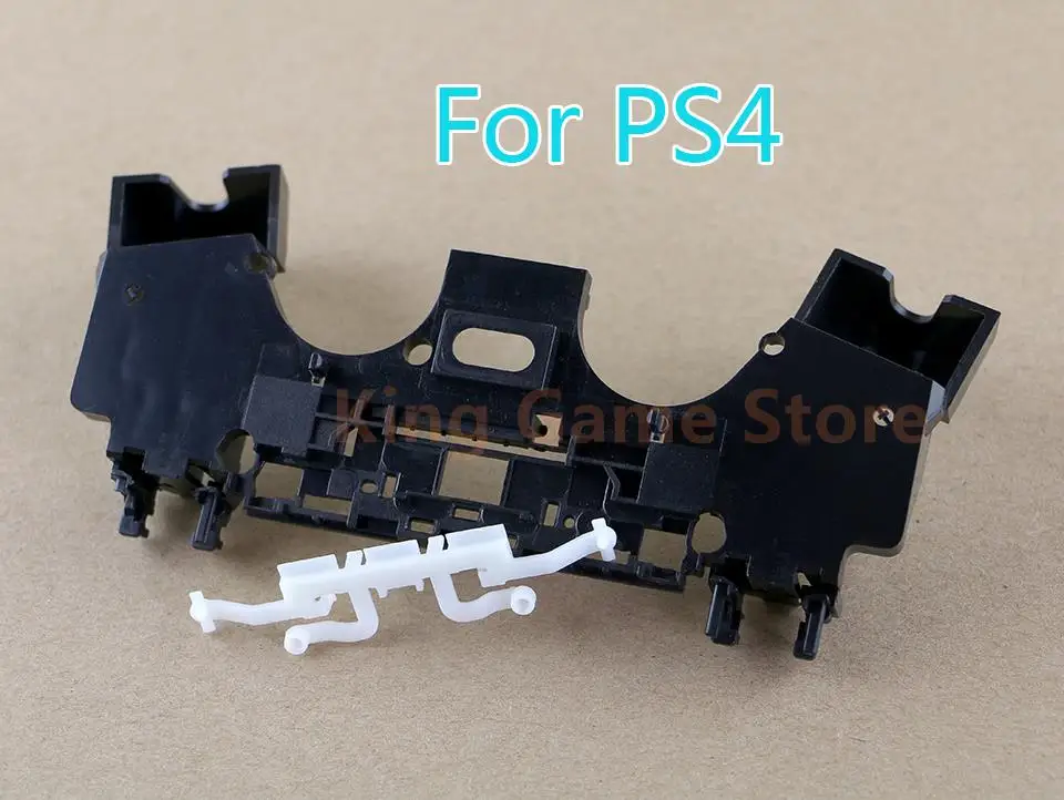 2pcs/lot HK Japan version Inner frame Shock Motor Stand L1 R1 Trigger button Key Support Holder Repair for ps4 Controller