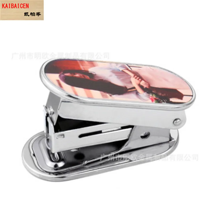 

50pcs/lot Sublimation blank stapler for heat transfer printing mini stapling machine