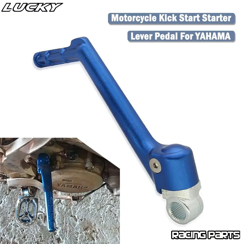 

CNC Motorcycle Aluminum Forged Kick Start Lever Pedal For Yamaha YZ125 1986 2000-2015 2016 2017 2018 Motocross Drit Pit Bike