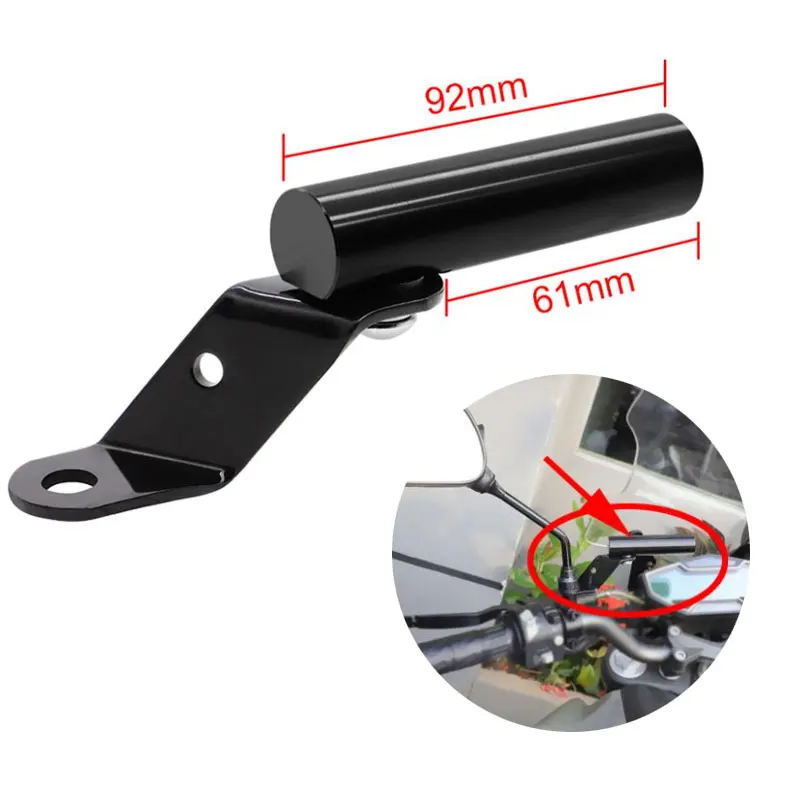 22mm Motorcycle Mobile Phone Gps Navigation Handlebar Holder Support Bracket for Yamaha YBR 125 R125 TDM850 Kawasaki BMW