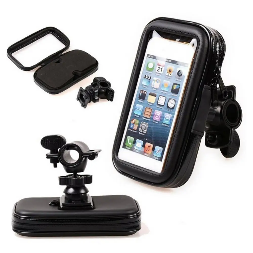 40%   Dropshipping!! Waterproof Motorcycle Bicycle Phone Handlebar Mount Holder Bag Stand Bracket