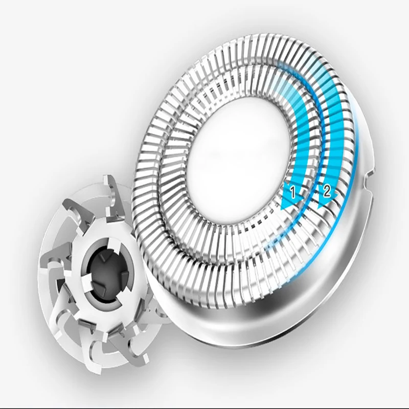 Elektrische Scheerapparaat Voor Mannen Wasbare Scheermes Usb Oplaadbare Draagbare Baard Trimmer Multifunctionele Scheren Machine