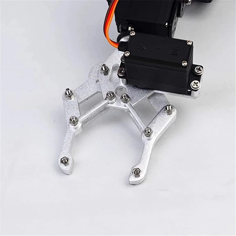 4dof Aluminium Metal Robot Arm Diy Robotic Claw Arduino Kit