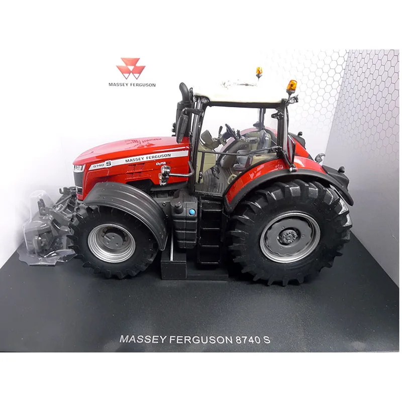 

Diecast 1:32 Scale Massey Ferguson New Alloy Tractor Model Collection Souvenir Ornaments Display Vehicle Toys Decoration