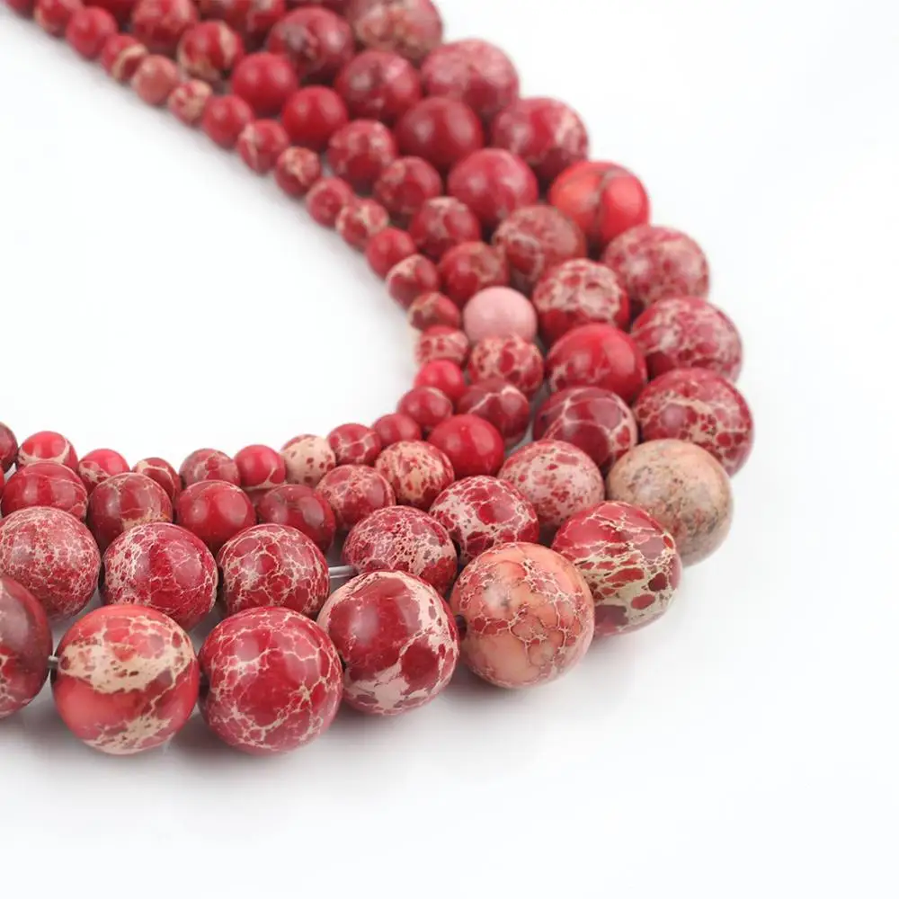 47 Style Mineral Beads Natural Stone Amazonite Rhodonite Sediment Jades Jaspers Stone Beads for Jewelry Making DIY Bracelet 15\'\'