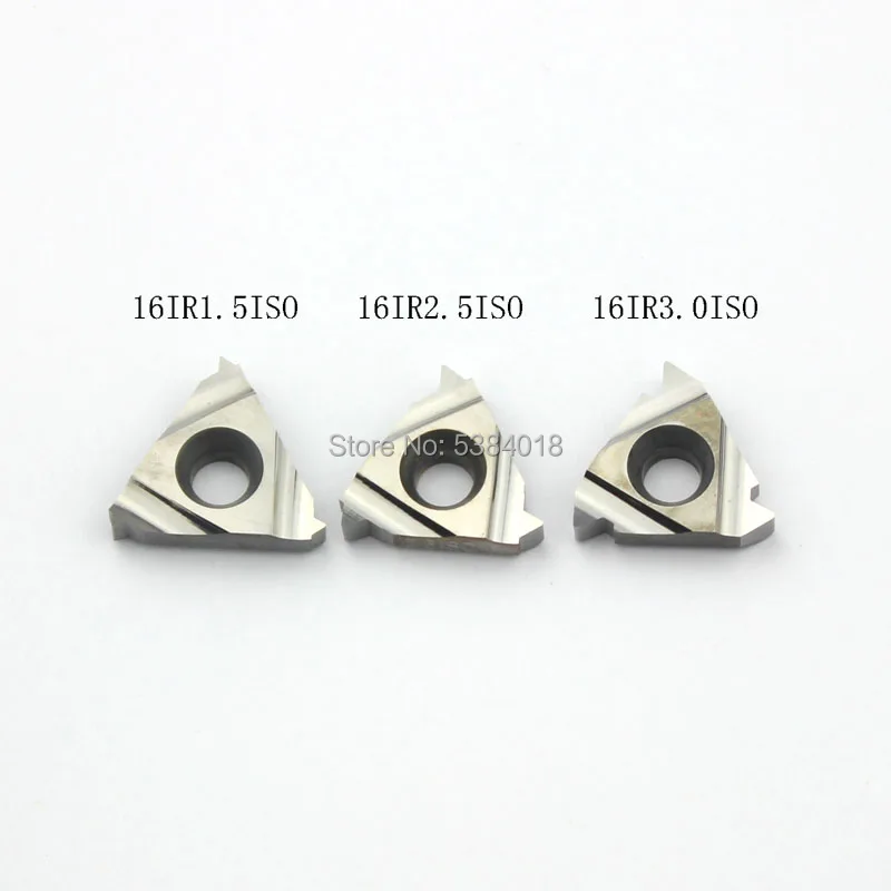 16ER/ir 1.5/2.0/2.5/3.0 ねじ旋削工具carbid挿入旋盤ツールに特化アルミ銅非鉄金属木材
