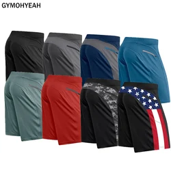 GYMOHYEAH 2020 New Men Gyms Fitness Bodybuilding Shorts Mens Summer Casual Cool Short Pants Male Jogger Workout Beach shorts