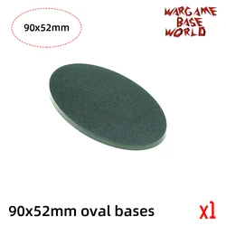 wargame base world -90 x 52mm oval bases for Warhammer