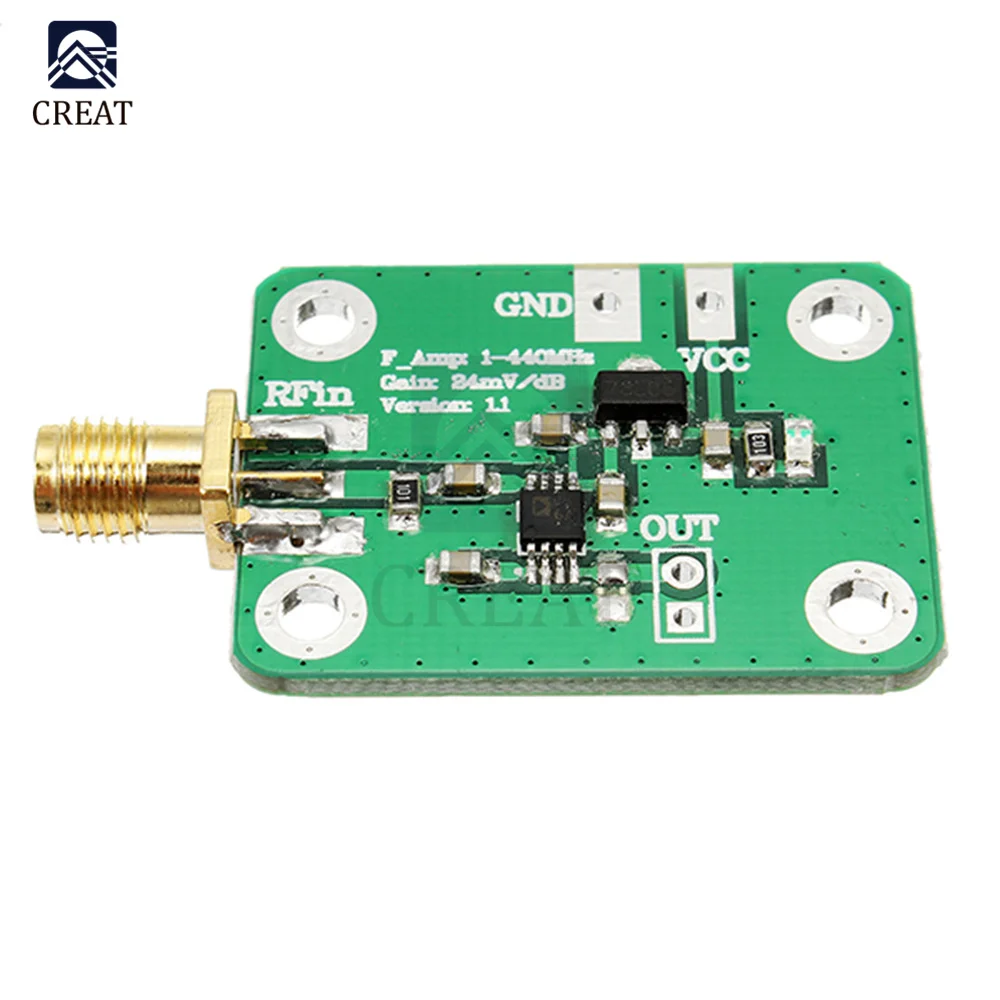 AD8310 modulo demodulatore scheda misuratore di potenza ad alta velocità RSSI RF ad alta velocità 7-15V 12mA 0.1-440 MHz