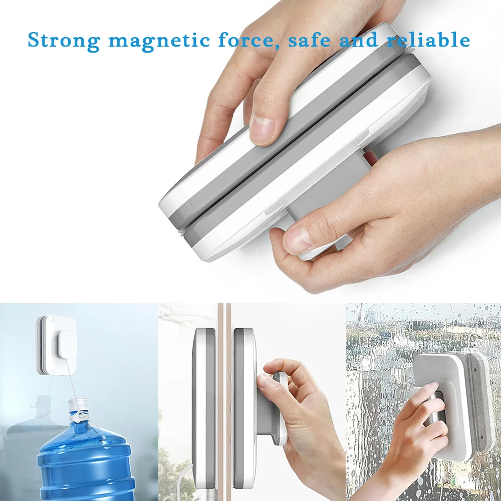 

Double Side Magnetic Window Cleaner Glass Cleaner Magnet Windows Glass Cleaning Brush Household Wash Window Wiper Clean Tools