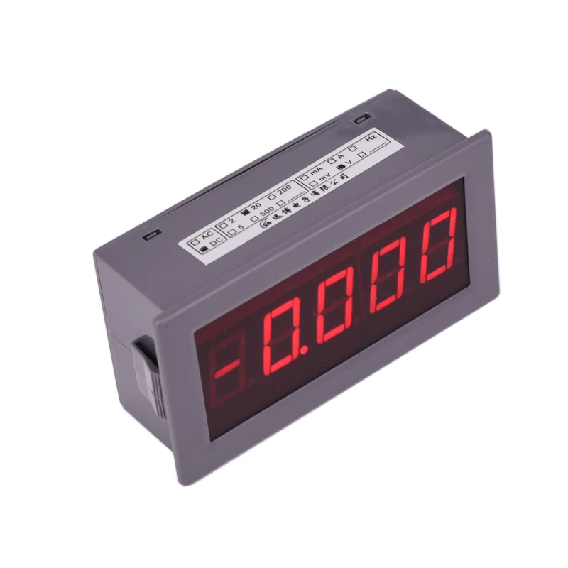 LED Display Digital High Accuracy DC Voltmeter Voltage Meter Monitor Positive Negative  ICL7135 Positive and negative voltmeter