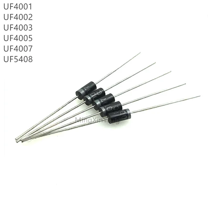 20pcs UF4001 UF4002 UF4003 UF4005 UF4007 UF5408 DO-41 Rectifying Diode Fast Recovery Diode