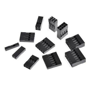 310pcs/Set Dupont Wire Jumper Pin Header Connector Housing Kit Male Crimp Pins+Female Pin Connector Terminal Pitch With Box