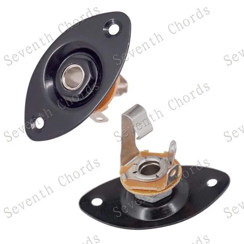 2 Stück E-Gitarren-Sockelplatten Musikinstrumente Gitarrenzubehör Teile 4 Farben zur Auswahl – Detail 6