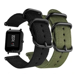 Nylon Soft Strap For Huami Amazfit Bip BIT Lite Youth 1S Smart Watch Wrist Bracelet For Amazfit Bip U Pro GTS Watchband Strap