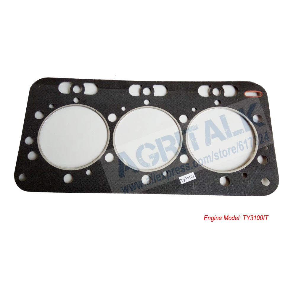 De koppakking voor Jiangdong motor TY3100IT/TY3102IT/TY395T (TY395.2-6), deel nummer: