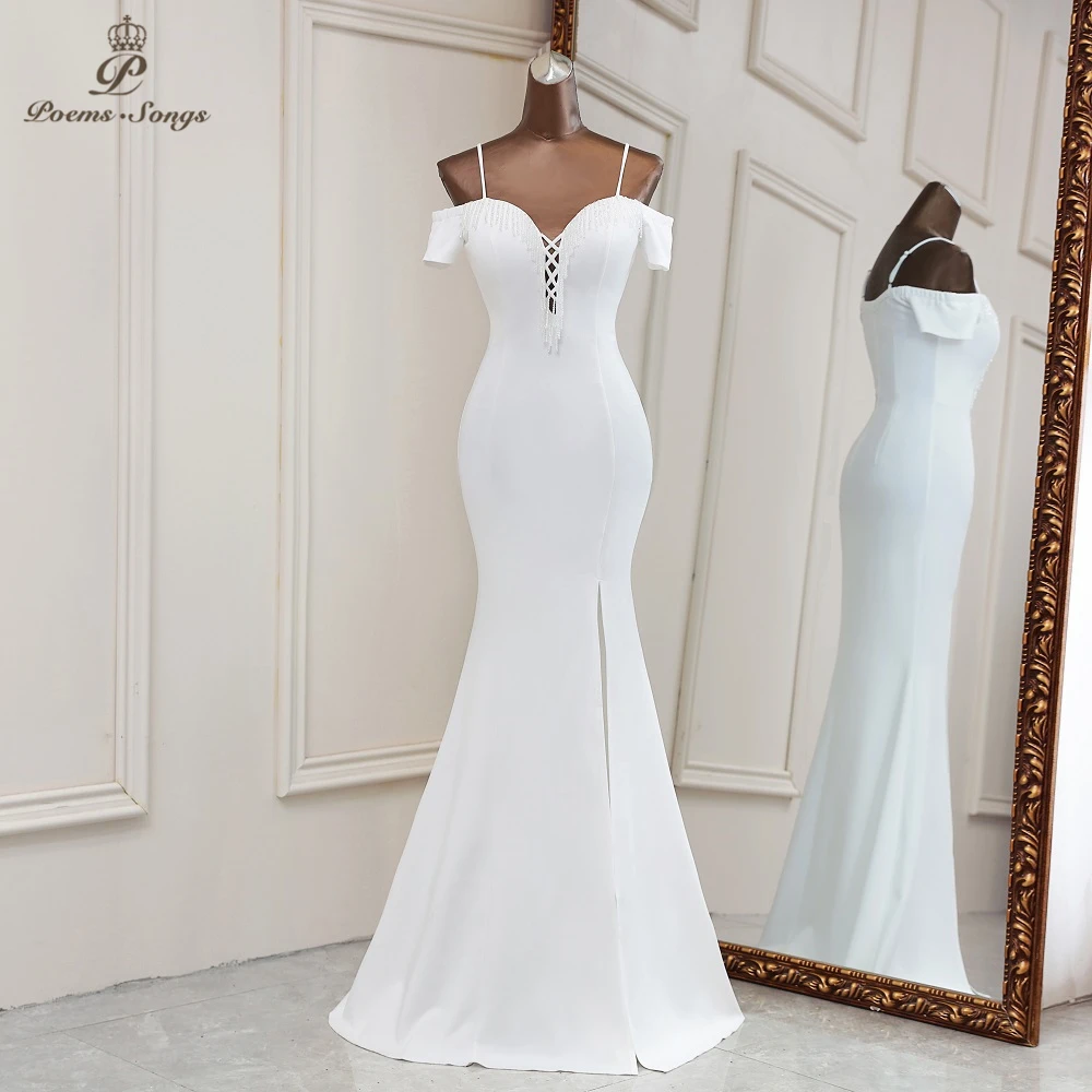 New Sexy Evening dresses Mermaid prom dress robe de soiree de mariage Bridesmaid dress vestido de fiesta de boda