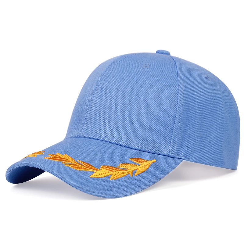 Fashion Wheat ears baseball cap hip hop hat sports Leisure tide caps adjustable cotton sun hat men and women snapback hats