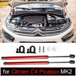 Citroen 4 Picaso mk2 2013-2022用ガスセット,フード付きフロントフード,油圧ダッパー,ショックアブソーバースプリング