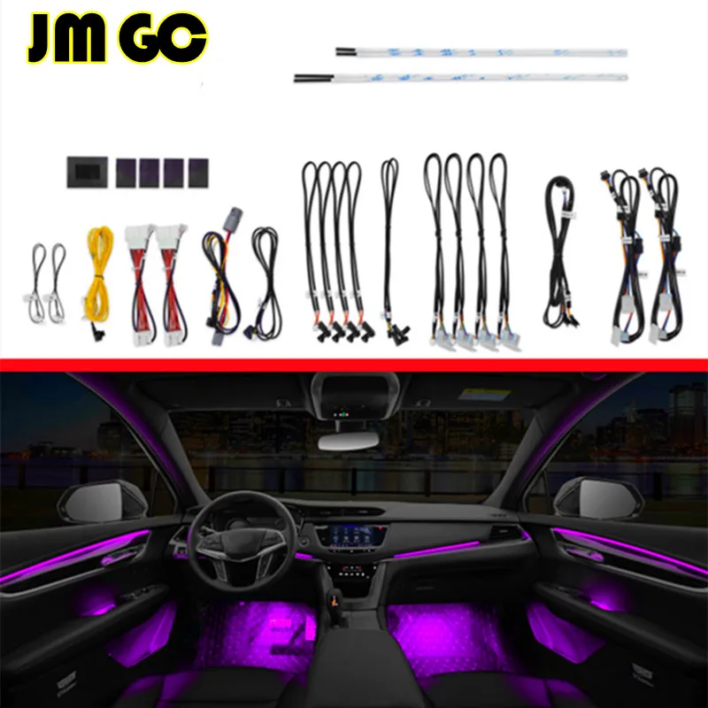 

LED ambient light Suitable for Cadillac XT5 interior atmosphere, door light guide strip, interior light, original installation