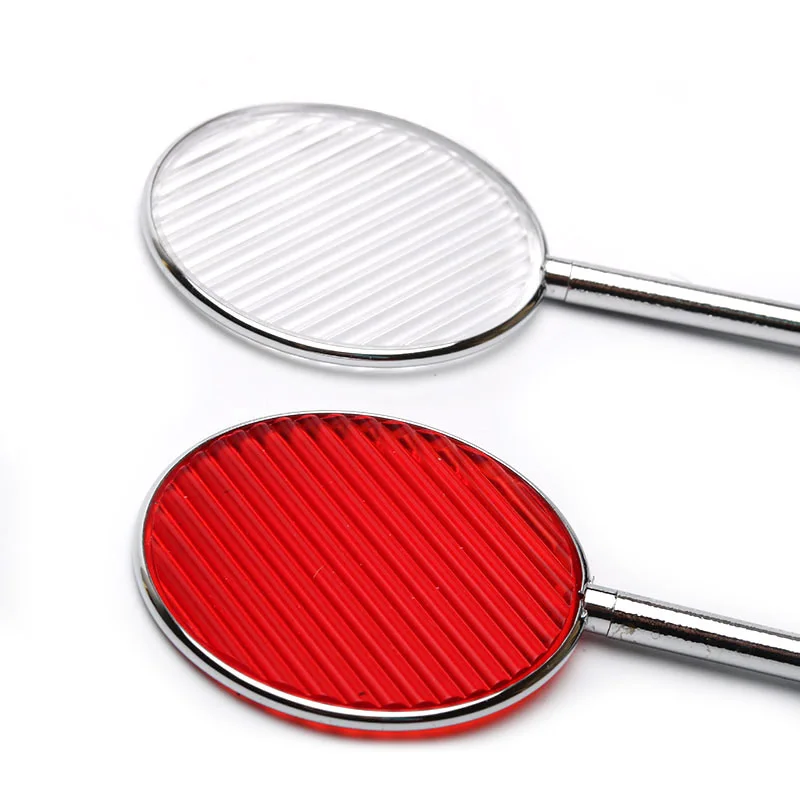 Imagem -03 - Instrumento de Optometria Maddox Haste Lente de Teste Óptico Optométrica Ferramentas Branco Vermelho Maddox Lente de Alumínio Case Profissional