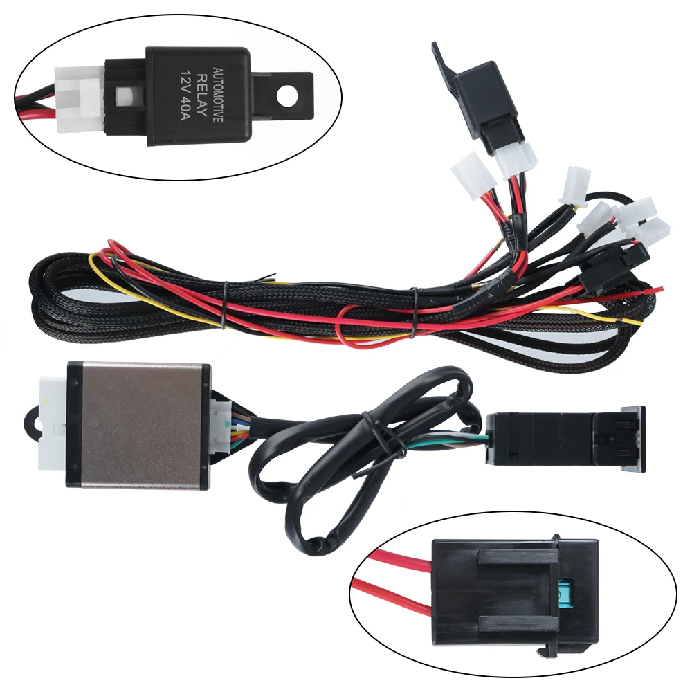 

Car Seat Heating Pad Winter Warmer Seat Covers 2 Seats 4 Pads Seat Heating Heater 12V Carbon Fiber 2 Dial 5 Level Switch