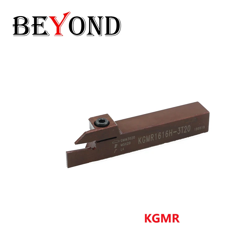 BEYOND KGMR Turning Grooving Toolholder KGMR2020 KGMR2525 KGMR1616 KGMR1212 1.5T12 Lathe Cutter Shank CNC Cutter Bar