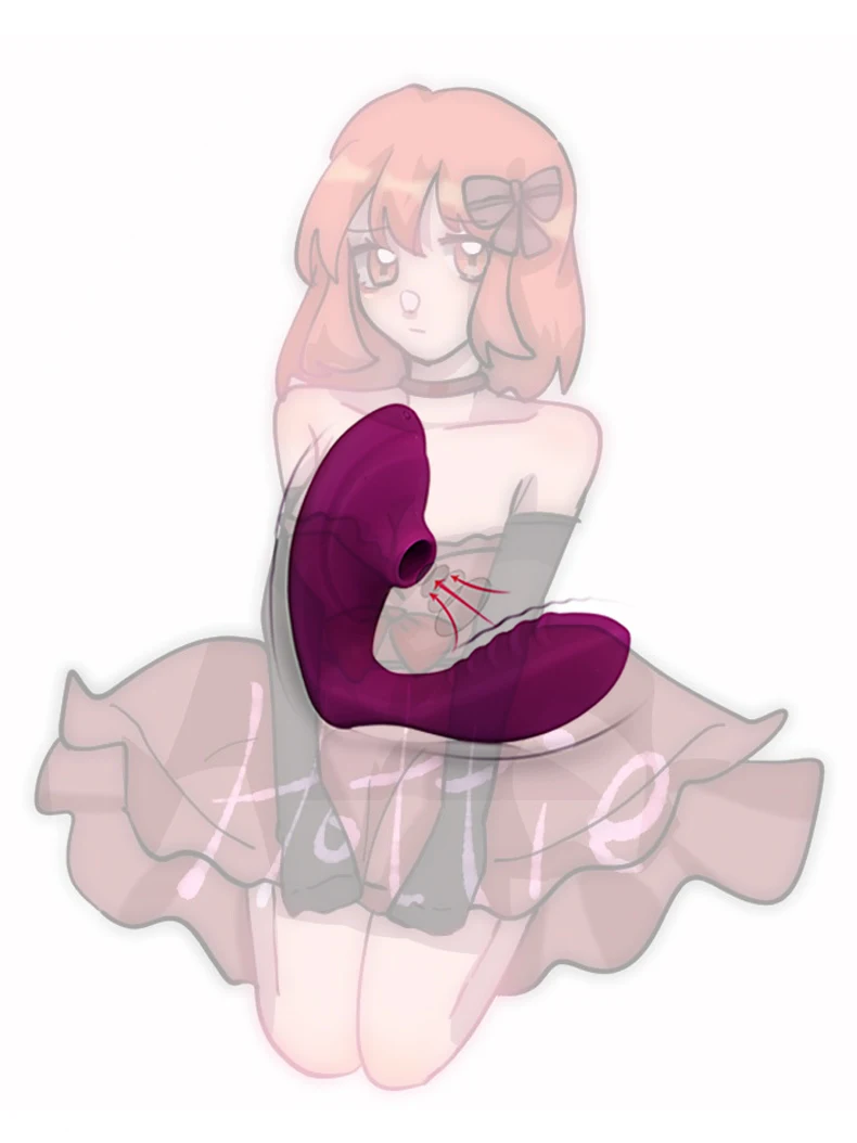 Стимулятор клитора на присоске