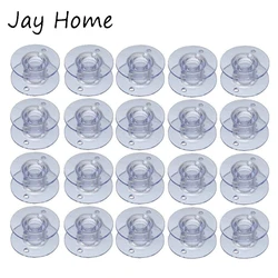 10/20Pcs Transparent Plastic Sewing Machine Bobbins Empty Bobbins Spools for Most Home Sewing Machine DIY Sewing Accessories