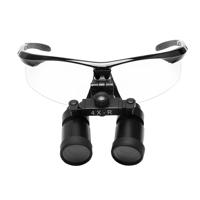 Dental Loupes 4X Professional Dental Magnifying Glass Surgical Magnifiers Dental Microscope Dentist Loupe Dental Binoculars